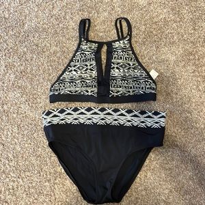 Black, Bikini size large